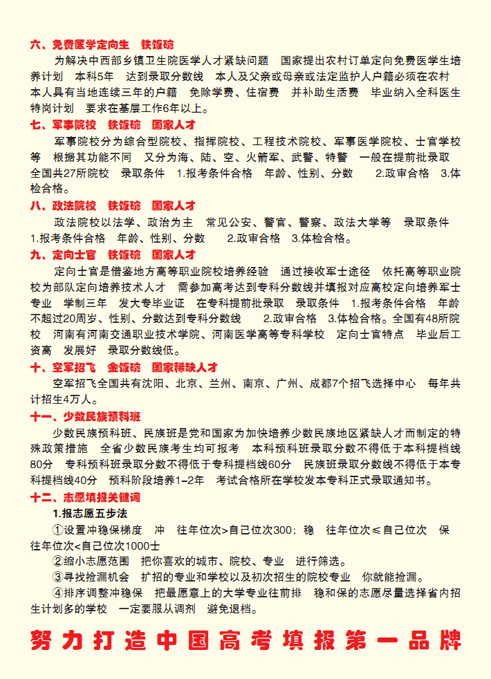 最佳高考志愿填報指導(dǎo)手冊，確保被大學(xué)錄取(圖6)